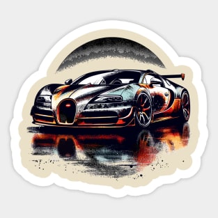 Bugatti Veyron Sticker